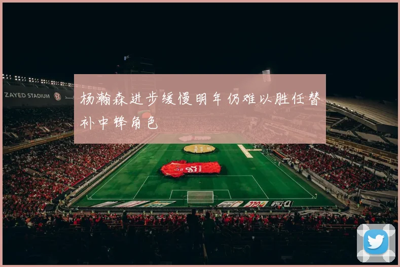 杨瀚森进步缓慢明年仍难以胜任替补中锋角色